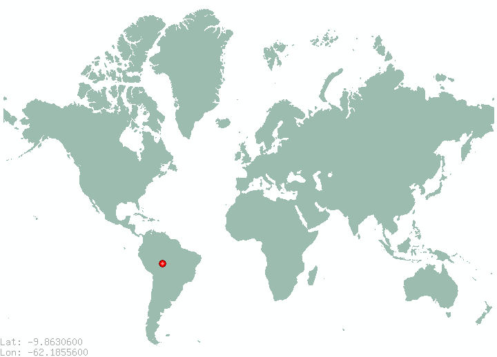 Vale do Anari in world map