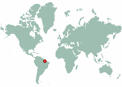 Magalhaes Barata in world map