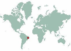 Muribeca in world map