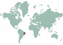 Capim Grosso in world map